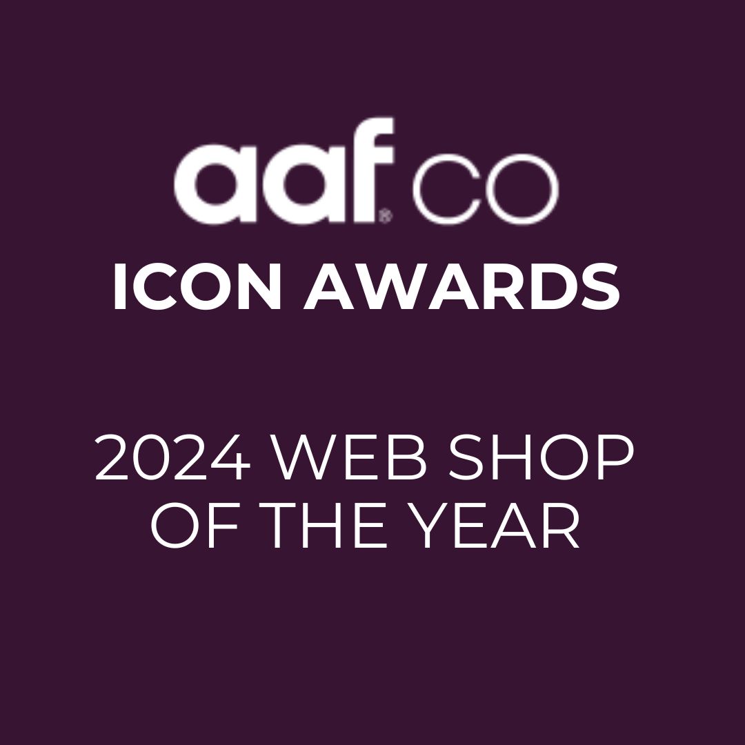 AAF Co Icon Awards 2024 Web Shop of the Year logo